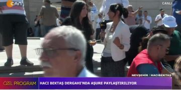 Hacı Bektaş Dergahı’nda Aşure Paylaştırılıyor, Özel Program