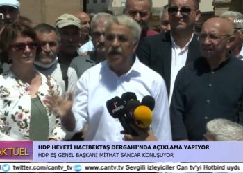 HDP Eş Genel Başkanı Mithat Sancar Hacıbektaş’da Açıklama Yapıyor, Can Aktüel – CANLI YAYIN