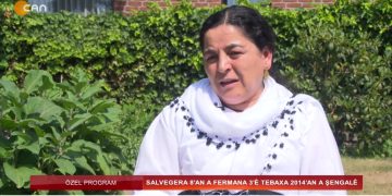 Salvegera 8’an A Fermana 3’Ê Tebaxa 2014’an A Şengalê
