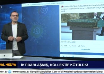 Sosyal Medyada Gündem * Gülüstan Doku Nerede ? *İktidarlaşmış, Kollektif Kötülük! *Katil Seviciler! *Ölüyoruz Ses Çıkaran Yok! Sosyal Medyada En Güncel Haberler İle Şükrü Yıldız Can Tv’de