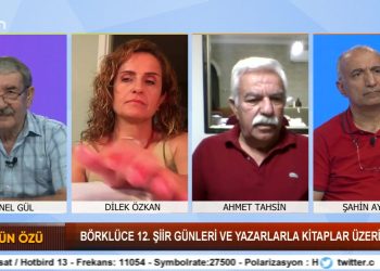 Sözün Özünde Börküce 12. Şiir Günleri Ve Yazarlarla Kütaplar Üzerine Konuşuluyor. Zeynel Gül’ün Sunduğu Sözün Özünün Konukları: *Ahmet Tahsin *Dilek Özkan *Şahin Aydın