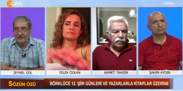 Sözün Özünde Börküce 12. Şiir Günleri Ve Yazarlarla Kütaplar Üzerine Konuşuluyor. Zeynel Gül’ün Sunduğu Sözün Özünün Konukları: *Ahmet Tahsin *Dilek Özkan *Şahin Aydın