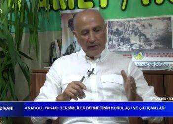 Anadolu Yakası Dersimliler Derneğinin Kuruluşu ve Çalışmaları, İbrahim Karakaya ile Canlar Divanı. Konuklar: Ali Rıza Karataş, Gönül Atasever, Ahmet Örük, Dorjin Örük..