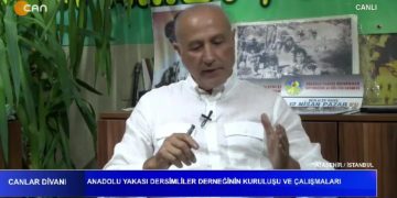 Anadolu Yakası Dersimliler Derneğinin Kuruluşu ve Çalışmaları, İbrahim Karakaya ile Canlar Divanı. Konuklar: Ali Rıza Karataş, Gönül Atasever, Ahmet Örük, Dorjin Örük..