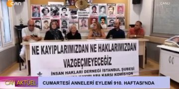 Cumartesi Anneleri Eylemi 910. Haftası’nda.