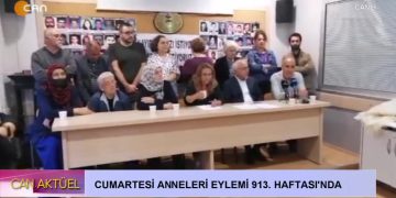 Cumartesi Anneleri Eylemi 913. Haftası’nda Can Tv’de