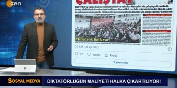 Diktatörlüğün Maliyeti Halka Çıkarılıyor Şükrü Yıldız İle Sosyal Medya Can Tv’de