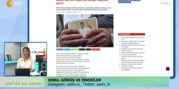 Dilek Odabaş Bakır ile Can’da Bu Sabah’ın 28 Eylül Çarşamba günü konukları: Arzu Demir, Sevda Karaca