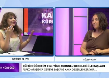 *Eğitim Öğretim Yılı Yine Zorunlu Dersleri İle Başladı
Nergiz Güzelin Sunduğu Kadın Kürsüsü’nün Konuğu Gülsev Kaya Can Tv’de