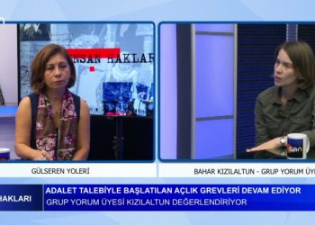 Gülseren Yoleri’nin Sunduğu İnsan Hakları Programının Konuğu: Grup Yorum Üyesi : Bahar Kızılaltun * Grup Yorum Adaletsizlik Kıskacında