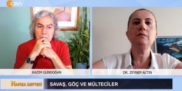 Kazım Gündoğan Ve Dr. Zeynep Altın Hafıza Defteri Programında Savaş. Göç Ve Mülteciler Konusunu Konuşuyor