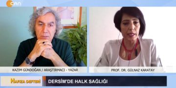 Kazım Gündoğan Ve Prof.Dr. Gülnaz Karatay Dersim’de Halk Sağlığı’nı Konulşuyor