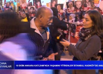 10 Ekim Ankara Katliamı’nda Yaşamını Yitirenler İstanbul Kadıköy’de Anıldı