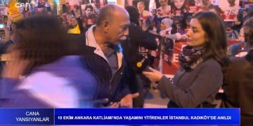 10 Ekim Ankara Katliamı’nda Yaşamını Yitirenler İstanbul Kadıköy’de Anıldı