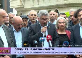 ALEVİ KURUMLARINDAN BASIN AÇIKLAMASI