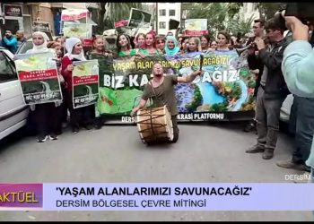 Dersim Bölgesel Çevre Mitingi, CANLI