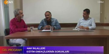 Diren Keser’in Sunduğu Özel Programda Hak İhlalleri ve Eğitim Emekçilerinin Sorunlarını Konuşacağız. Konuklarımız : İHD MYK Üyesi:Servet Üstün Akbaba Hatay Eğitim – Sen Şube Başkanı: Özgür Tıraş
