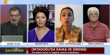 *Ortadoğu’da Savaş Ve Direniş! *Alevilere Rağmen Şahkulu Ziyareti Şükrü Yıldız’ın Sunduğu Şah Damarı Programın Konukları: Nilgün Mete, İmam Canpolat Ve Tülay Hatimoğlulları Can Tv’de