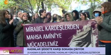 25 Kasım’a İlişkin Dersimli Kadınlar Yürüyüş Gerçekleştiriyor – CAN AKTÜEL / DERSİM