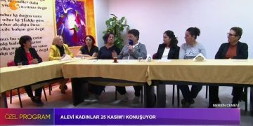 Alevi Kadınlar 25 Kasım’ı Konuşuyor, Bedia Çaka ile Özel Program, Mersin Cemevi.