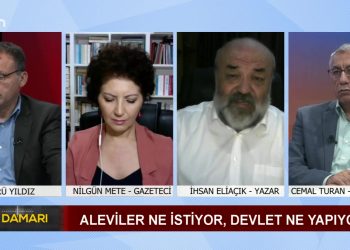 Aleviler Ne İstiyor, Devlet Ne Yapıyor ? Şükrü Yıldız’ın Sunduğu Şah Damarı Programının Konukları * Gazeteci Cemal Turan *Yazar İhsan Eliaçık *Gazeteci Nilgün Mete