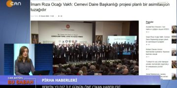 Berfin Yıldız’ın sunduğu Can Aktüel Bu Sabah programının 22 Kasım Salı günü konuğu: Avustralya Alevi Bektaşi Federasyonu Başkanı Suzan Saka.