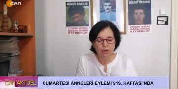 Cumartesi Anneleri Eylemi 919. Haftası’nda