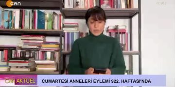 Cumartesi Anneleri Eylemi 922. Haftası’nda…