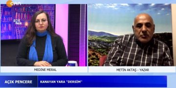 *Gazetici-Yazar Ahmet Tulgar’ı Saygıyla Anıyoruz ”DİLSİZ” Adlı Romanı Üzerine Konuşuyoruz *Kanayan Yara ”DERSİM” Hepsi ve Daha Fazlası Medine Meral’in Sunduğu Açık Pencere Programının Konuğu Yazar -Metin Aktaş