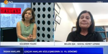 Gülseren Yoleri’nin Hazırlayıp Sunduğu İnsan Hakları Programının Konuğu Sosyal Hizmetler Uzmanı Belgin Işık Can Tv’de