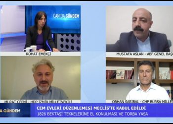 Rohat Emekçi İle Can’da Gündem Konuklar: ABF Genel Başkanı Mustafa Aslan, HDP İzmir Milletvekili Murat Çepni, CHP Bursa Milletvekili Orhan Sarıbal.