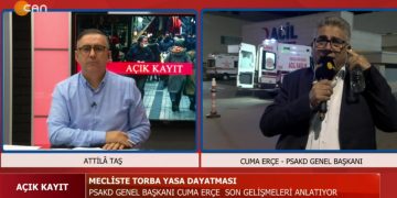 Torba Yasaya Alevilerin Meclis Önündeki İtrazı Ve Devletin Sert Tutumu İle Meclisteki Son Dakika Gelişmelerin Konuşulacağı Açık Kayıt Bu Akşam Saat 19.30’da Can Tv’de Atilla Taş’ın Sunduğu Açık Kayıt Programının Konukları Av. Zeynel Öztürk Ve Servet Demir