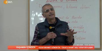 Yazar Mehmet Kömür’ün ”Ûsuk u Basık” adlı kitap söyleşisi