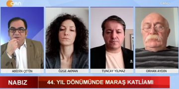 Abidin Çetin’in sunduğu Nabız programının bugünkü konukları Tuncay yılmaz ve Özge Akman