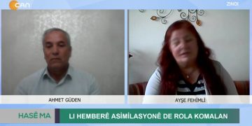 Ahmet Güden ile Hase Ma Konukları: -Ayşe Fetimli / Aktîvîsta Jın -Salman Gümüş / Seroke Sewder ‘Lı hemberê a similasyonê role komalan’