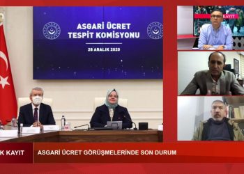 Asgari ücret ve eytlilerin durumunu sendikal bakış açısıyla değerlendirileceği, Attila Taş ile Açık Kayıt progamının konukları Kesk Eş Genel Başkanı Mehmet Bozgeyik ve Bağımsız Maden İşçileri Sendikası İş Sağlığı ve Güvenliği Genel Sekreteri Engin Köse.