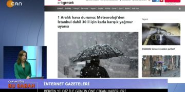 Berfin Yıldız ile Can Aktüel Bu Sabah’ın 1 Aralık Perşembe günü konuğu: Bağcılar Cemevi Başkanı Zeynel Abidin Koç.