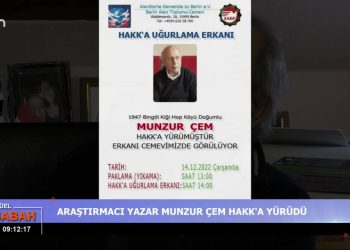 Berfin Yıldız ile Can Aktüel Bu Sabah’ın 12 Aralık Pazartesi günü konuğu: Film Yönetmeni Kazım Öz.