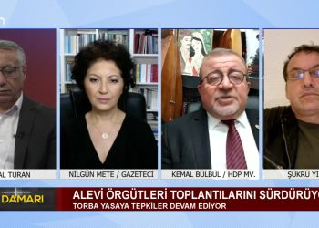 Cemal Turan İle Şah Damarı Konukları: -Nilgün Mete / Gazeteci -Kemal Bülbül / HDP Antalya Milletvekili -Şükrü Yıldız / Gazeteci ‘Alevi Örgütleri Toplantıları Sürüyor’