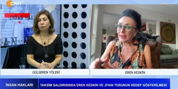 Gülseren Yoleri’nin Hazırlayıp Sunduğu İnsan Hakları Programı Can Tv’de Konuk: -Eren Keskin / İnsan Hakları Derneği Eş Bşk. ’10 Aralık insan hakları günü’ ‘Dünya insan haklarına nasıl bakıyor’ ‘İnsan hakları ihlalleri nasıl önlenebilir’ ‘İnsan hakları herkes için’