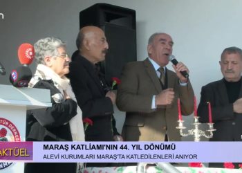 Maraş Katliamı’nın 44. Yıl Dönümü – Alevi Kurumları Kaybedilenleri Anıyor MARAŞ #CANLI