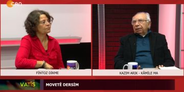 Movetê Dersîm Fintoz Dikme’nin hazırlayıp sunduğu Vatis programının konuğu Kazım Arık Can tv’de