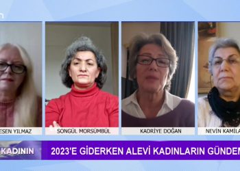 Sakine Esen Yılmaz’ın Sunduğu Söz Kadının Progamın Konukları: -Songül Morsümbül -Kadriye Doğan -Nevin Kamilağaoğlu ‘2023’e giderken alevi kadınların gündemi’