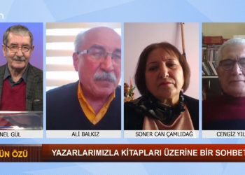 Zeynel Gül’ün Hazırlayıp Sunduğu Sözün Özü Programının Konukları: -Ali Balkız -Soner Çamlıdağ Can -Cengiz Yıldırım ‘Yazarlarımızla kitapları üzerine bir sohbet’