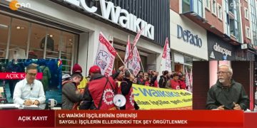 Attila Taş’ın Hazırlayıp Sunduğu Açık Kayıt Programının Konukları: -Süleyman Cihangiroğlu / Nesin Vakfı Yönetmeni -Kanber Saygılı / Disk Limter-İş Sendikası Genel Başkanı ‘Nesin Vakfı üzerindeki baskılar ve Lc Waikiki’deki işçi direnişi’