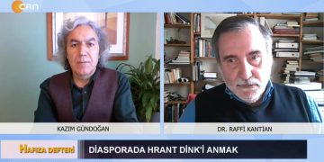 Diasporada Hrant Dink’i Anmak, Kazım Gündoğan ile Hafıza Defteri. Konuk: – Dr. Raffi Kantian.