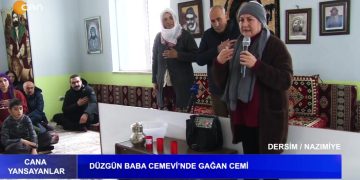 DÜZGÜN BABA CEMEVİ’NDE GAĞAN CEMİ