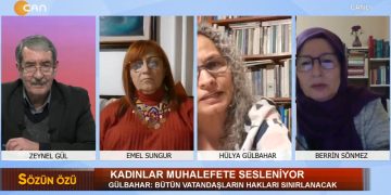 Kadınlar Muhalefete Sesleniyor: Bu Anayasa Önerisine ”Hayır” Deyin, Müzakere Dahi Etmeyin. Zeynel Gül ile Sözün Özü. Konuklar: Emel Sungur, Hülya Gülbahar, Berrin Sönmez.