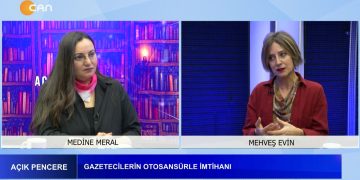 Medine Meral’ın sunumuyla Açık Pencere programı bugün konuğu Mehveş Evin ile Can TV’de