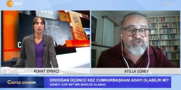 Rohat Emekçi ile Canda Gündem 
Konukları:
-Prof. Dr. Atilla Güney
-Av. Bilgin Yeşilboğaz
‘Erdoğan üçüncü defa  cumhurbaşkanı adayı olablir mi’